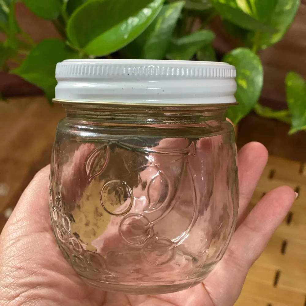 Kerr Canning Glass Storage Jar (set-2pc)